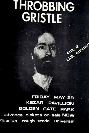 Throbbing Gristle - Live At Kezar poszter