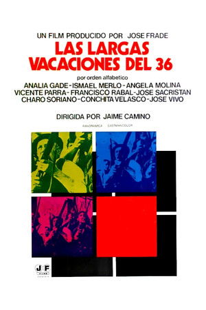 Las largas vacaciones del 36 poszter
