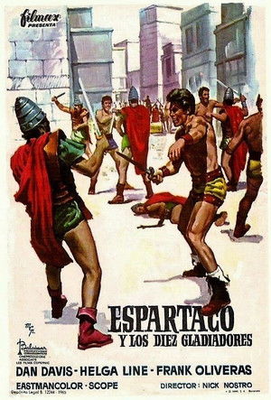 Gli invincibili dieci gladiatori poszter