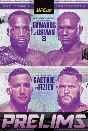 UFC 286: Edwards vs. Usman 3 poszter