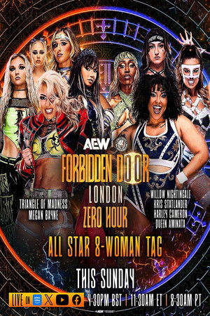 AEW x NJPW: Forbidden Door 2025 - Zero Hour poszter