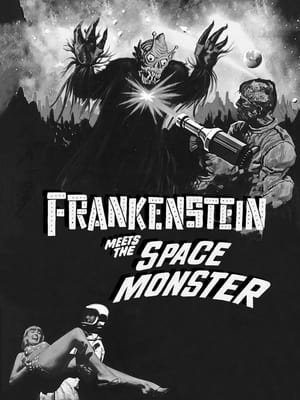 Frankenstein Meets the Space Monster poszter