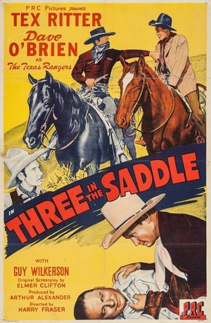 Three in the Saddle poszter