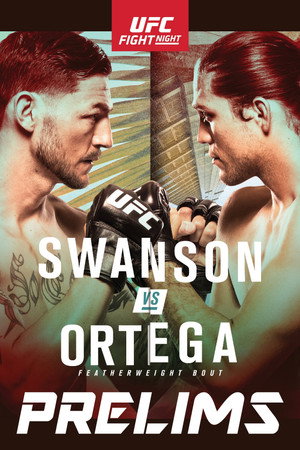 UFC Fight Night 123: Swanson vs. Ortega poszter