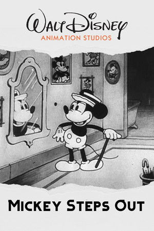 Mickey Steps Out poszter