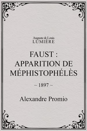 Faust : apparition de Méphistophélès