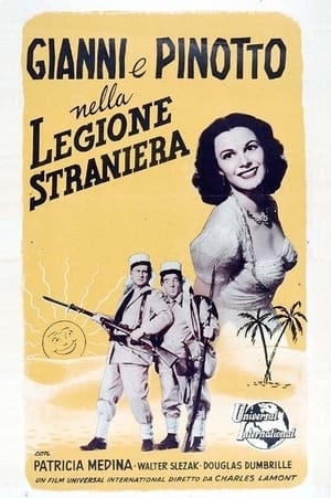 Bud Abbott and Lou Costello in the Foreign Legion poszter