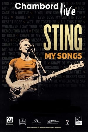 Sting : My Songs au château de Chambord poszter