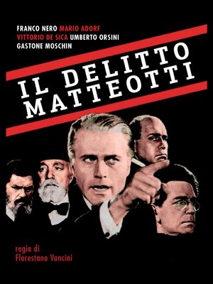 Il delitto Matteotti poszter