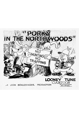 Porky in the North Woods poszter