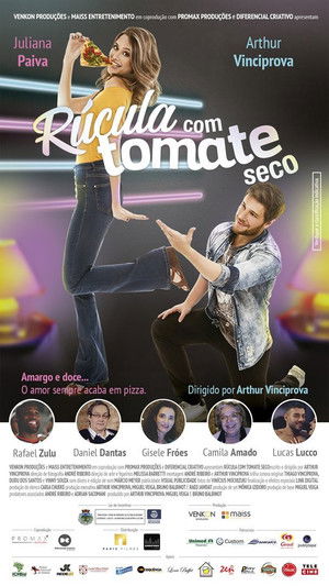 Rúcula com Tomate Seco poszter