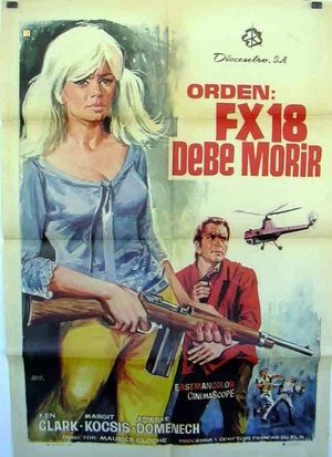 Coplan, agent secret FX 18 poszter