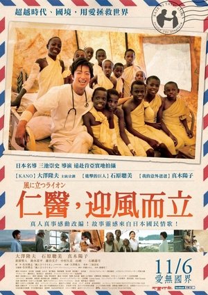 風に立つライオン poszter