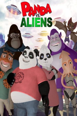 Panda vs. Aliens poszter