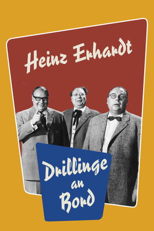 Drillinge an Bord poszter