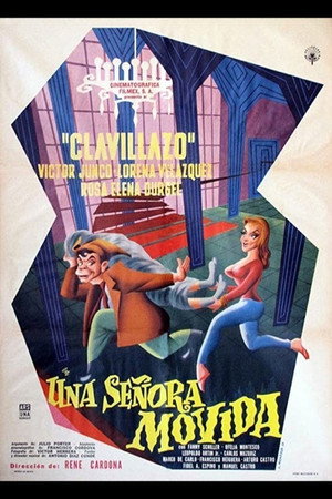 Una señora movida poszter
