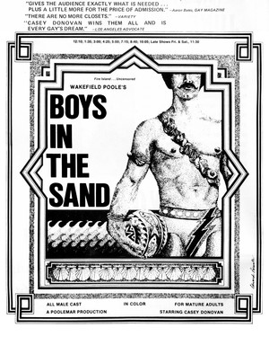 Boys in the Sand poszter