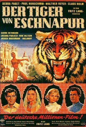 Der Tiger von Eschnapur poszter