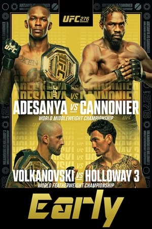 UFC 276: Adesanya vs. Cannonier poszter