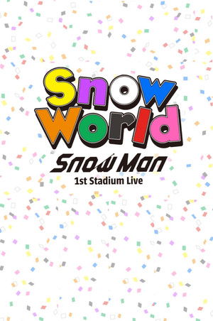 Snow Man 1st Stadium Live Snow World poszter