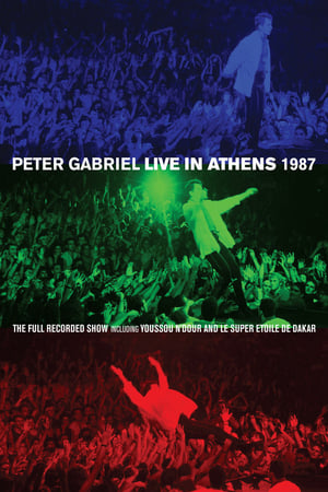 Peter Gabriel - Live In Athens 1987 poszter