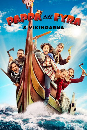 Far til fire og Vikingerne poszter