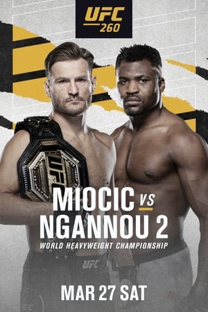 UFC 260: Miocic vs. Ngannou 2 poszter