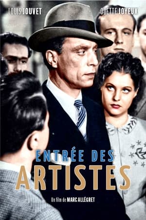 Entrée des artistes poszter