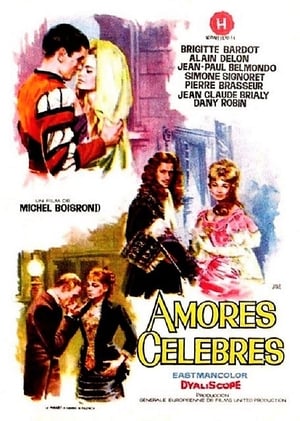 Amours célèbres poszter