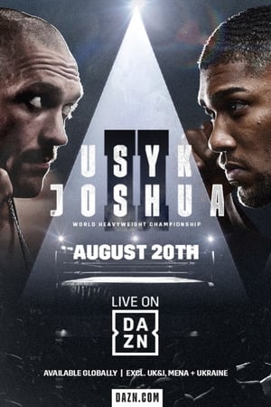 Oleksandr Usyk vs. Anthony Joshua II poszter