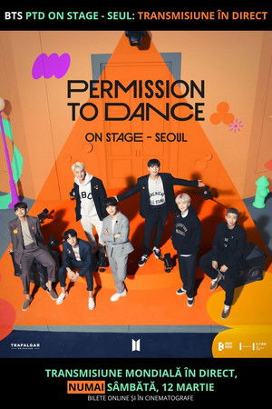 BTS Permission to Dance On Stage - Seoul: Live Viewing poszter