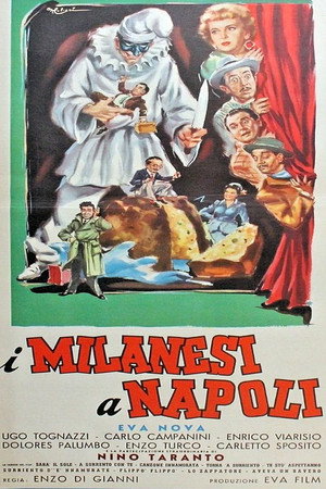 I milanesi a Napoli poszter