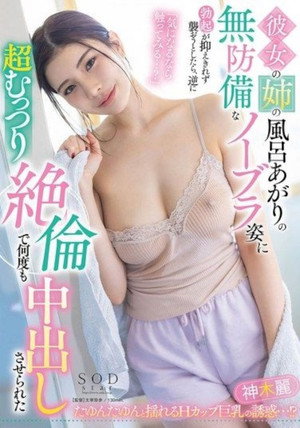 彼女の姉の風呂上りの無防備なノーブラ姿に勃起が抑えきれず襲おうとしたら、逆に超むっつり絶倫で何度も中出しさせられた 神木麗 パンティと写真セット