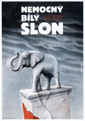 Nemocný bílý slon poszter