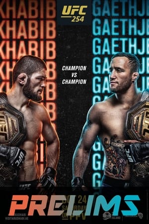 UFC 254: Khabib vs. Gaethje poszter