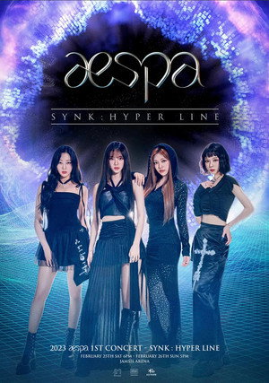 aespa LIVE TOUR 2023 ‘SYNK：HYPER LINE’ in JAPAN -Special Edition- poszter