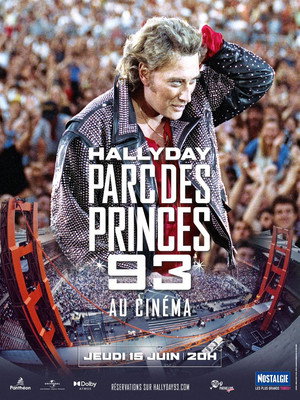 Johnny Hallyday : Parc des Princes 93 poszter