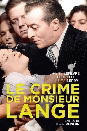 Le Crime de Monsieur Lange poszter