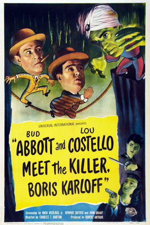 Bud Abbott and Lou Costello Meet the Killer, Boris Karloff poszter