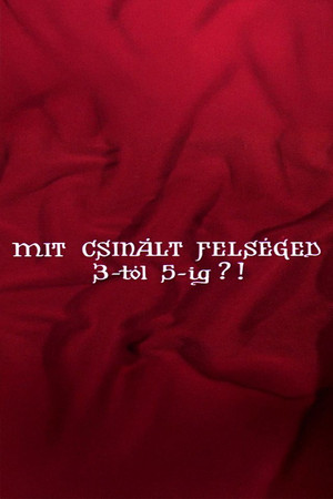 Mit csinált felséged 3-tól 5-ig? poszter