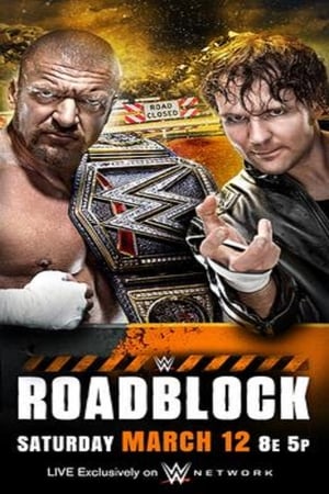 WWE Roadblock 2016 poszter