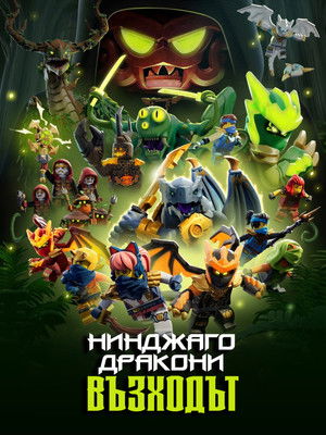 LEGO Ninjago - Sárkányok birodalma poszter