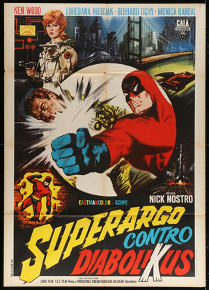 Superargo contro Diabolikus poszter