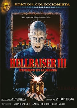 Hellraiser 3. - Pokol a földön poszter