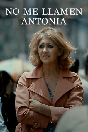No me llamen Antonia poszter