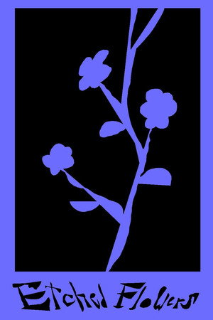 Etched Flowers poszter