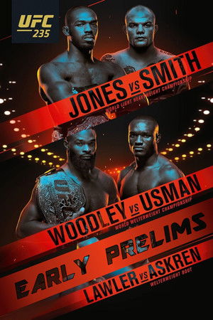 UFC 235: Jones vs. Smith poszter
