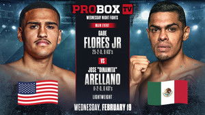 Gabriel Flores Jr. vs. Jose Arellano háttérkép