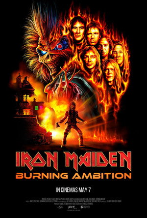 Iron Maiden: Burning Ambition poszter