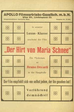 Der Hirt von Maria Schnee poszter